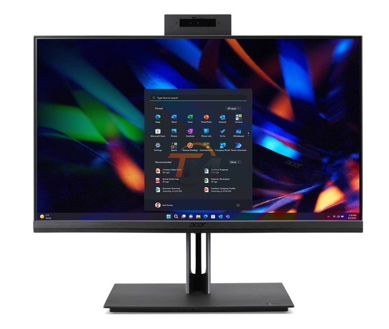 Acer Veriton 4000 23.8''-i7 13700-16G-512SSD-Dos VZ4714GT-B660, Vesa Desteği