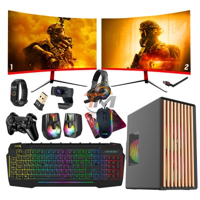 Turbox Wood i5 6400 12GB Ram 256GB SSD 4GB GT740 23.8 inç FHD DUAL Monitör Oyun Oem Paket